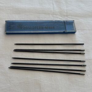 Staedtler Mars Black Pencil Leads. 7 Ct